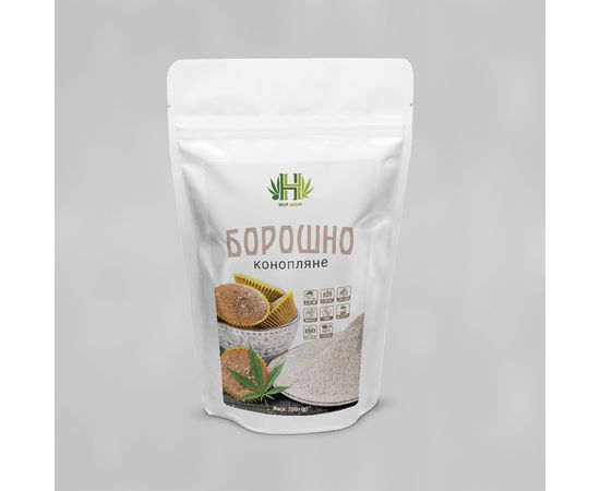 Мука конопляная, 200 г HopHemp, фото 1