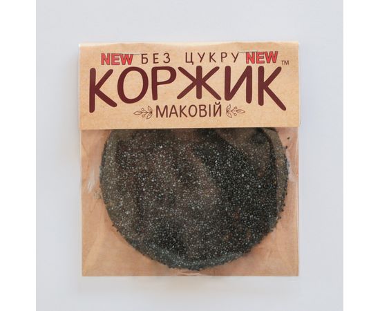 Коржик "Маковій" (15 шт) КОРЖИК-PROJECT, фото 1 Коржик "Маковій" (15 шт) КОРЖИК-PROJECT, фото 1