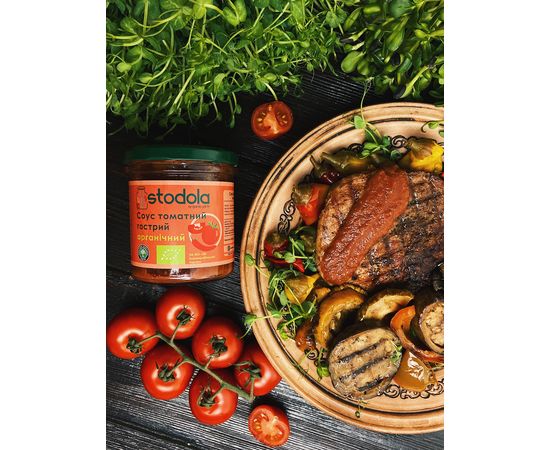 Соус томатный острый органический Stodola 300г Stodola Organic Farm, фото 1
