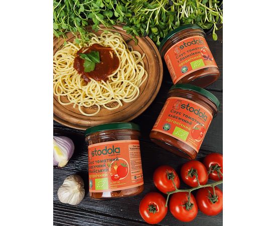 Соус томатный острый органический Stodola 300г Stodola Organic Farm, фото 2