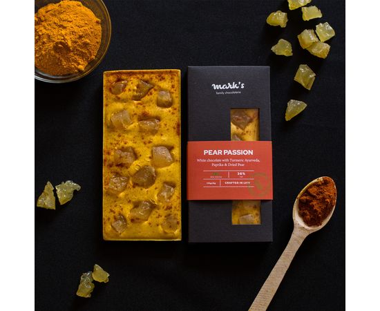 Бельгійський Преміум Шоколад Mark&#039;s &quot;Pear Passion&quot; Mark&#039;s - Family Chocolaterie, фото 1