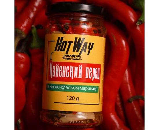 Маринований кайенскийперець "Hot Way" Hot Way, фото 2 Маринований кайенскийперець "Hot Way" Hot Way, фото 2