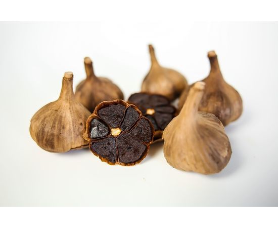 Чорний (ферментований) часник 300 гр. (очищений) SWEET GARLIC, фото 3 Чорний (ферментований) часник 300 гр. (очищений) SWEET GARLIC, фото 3