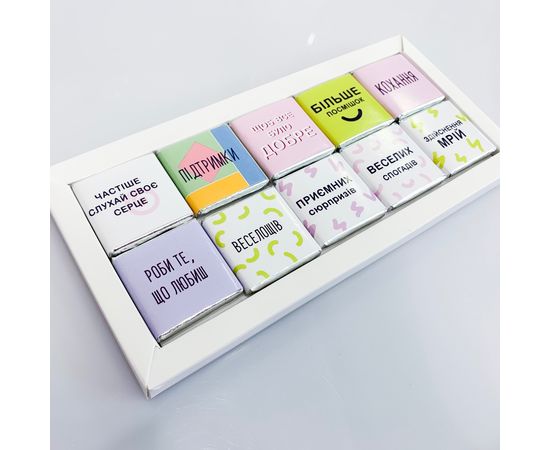 Шоколадный набор Small &amp;quot;З днем народження&amp;quot; Papadesign, фото 2