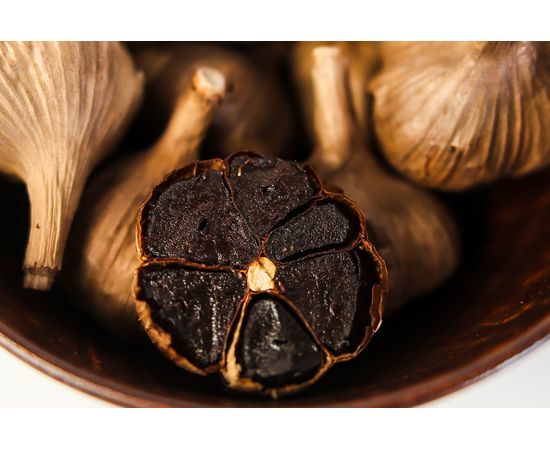 Чорний (ферментований) часник  300 гр. (очищений) SWEET GARLIC, фото 3 Чорний (ферментований) часник  300 гр. (очищений) SWEET GARLIC, фото 3