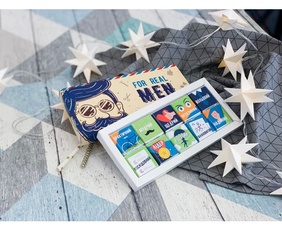 Шоколадный набор Small "Real Men" Papadesign, фото 3 Шоколадный набор Small "Real Men" Papadesign, фото 3