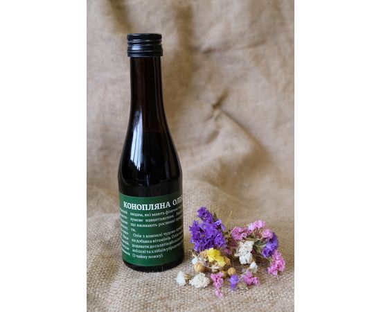 Конопляна олія Центр нутриціології Наталії Калиновської, фото 1