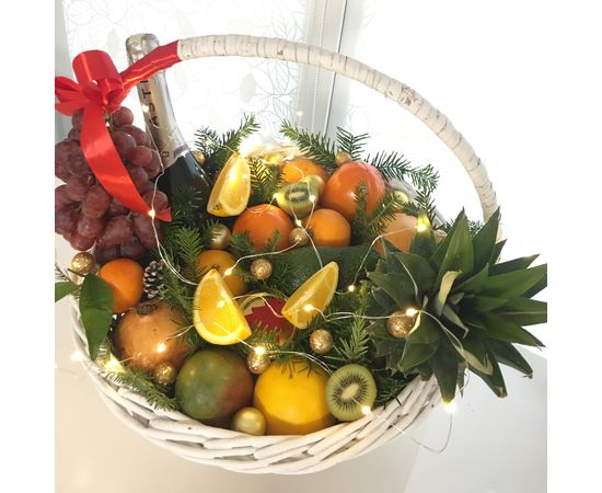 Корзина &quot;Рождественская&quot; PrivetBuket, фото 1