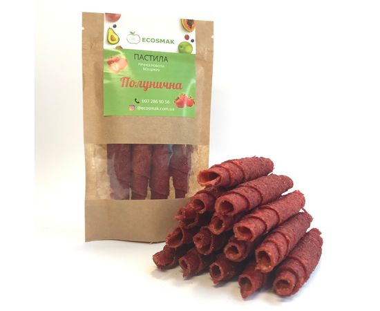 Пастила клубничная Ecosmak, фото 4 Пастила клубничная Ecosmak, фото 4