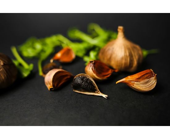 Чорний (ферментований)  400 гр. (неочищений) SWEET GARLIC, фото 4