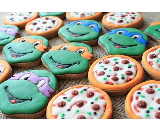 Имбирный пряник Ниндзя Черепашки ФОП Баллах Ирина, фото 1 Имбирный пряник Ниндзя Черепашки ФОП Баллах Ирина, фото 1