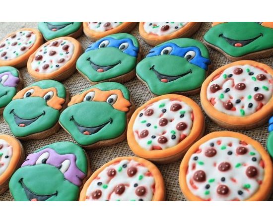 Имбирный пряник Ниндзя Черепашки ФОП Баллах Ирина, фото 2 Имбирный пряник Ниндзя Черепашки ФОП Баллах Ирина, фото 2