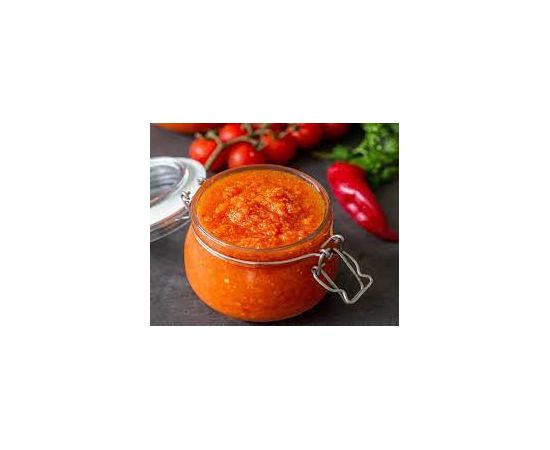 Аджика, соус до м&quot;яса 380мл КрафтаШоп, фото 1