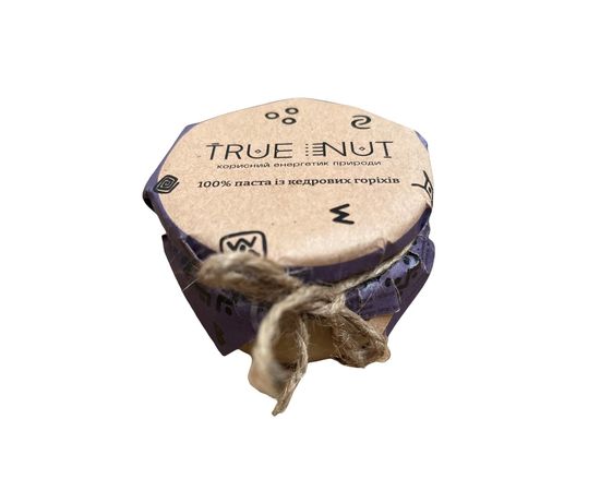 Паста  з кедрового горіха, 100 г TRUE NUT, фото 1