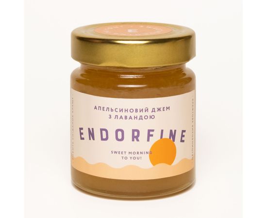 Апельсиновий джем з лавандою Endorfine jam, фото 1