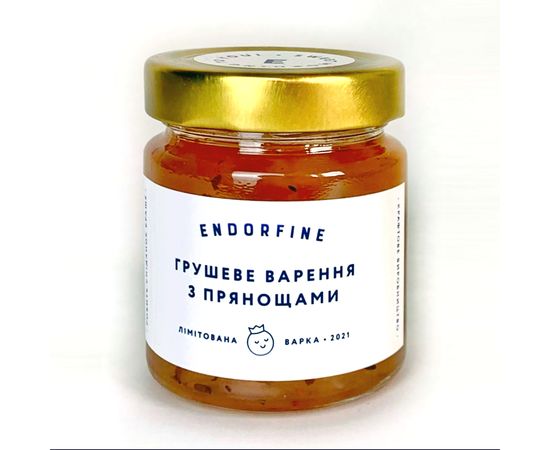 Грушеве варення з прянощами Endorfine 234г Endorfine jam, фото 1 Грушеве варення з прянощами Endorfine 234г Endorfine jam, фото 1