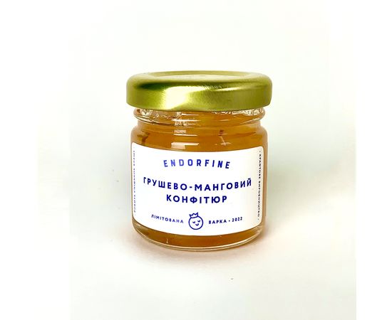 Грушево-манговий конфітюр з анісом 44г  Endorfine Endorfine jam, фото 1 Грушево-манговий конфітюр з анісом 44г  Endorfine Endorfine jam, фото 1