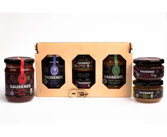 Подарунковий набір джемів та варення D.Mark, фото 1 Подарунковий набір джемів та варення D.Mark, фото 1