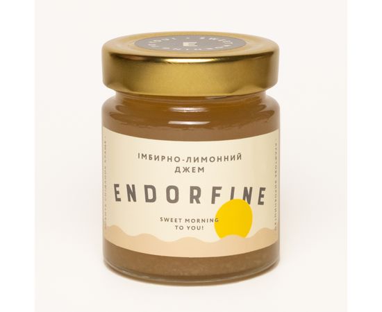 Имбирно-лимонный джем Endorfine 200 мл Endorfine jam, фото 1