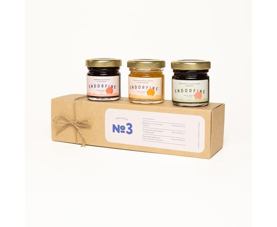 Sweetbox № 3 3 банки 44 г Endorfine jam, фото 1 Sweetbox № 3 3 банки 44 г Endorfine jam, фото 1