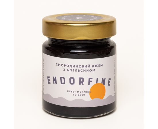 Джем з чорної смородини та апельсину Endorfine jam, фото 1
