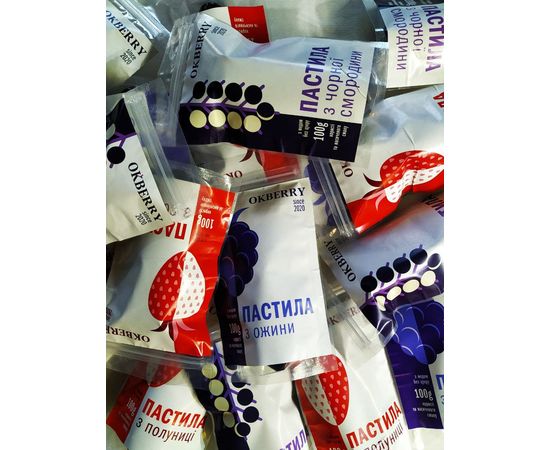 Пастила з полуниці (100грам) ТМ Okberry, фото 1